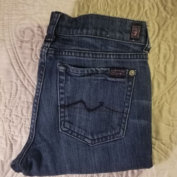 7 SEVEN FOR ALL MANKIND ROXANNE/SKINNY/WAIST 26" - Picture 4 of 6